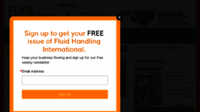 What Fluidhandlingmag.com website looked like in 2017 (6 years ago)