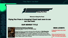 What Flyingpenpress.com website looked like in 2017 (6 years ago)