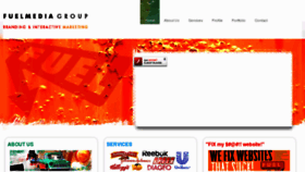What Fuelmedia.com website looked like in 2017 (6 years ago)