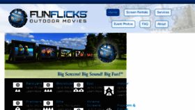 What Funflicks.com website looked like in 2017 (6 years ago)