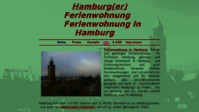 What Ferienwohnung-in-hamburg.de website looked like in 2017 (6 years ago)