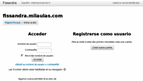 What Fissandra.milaulas.com website looked like in 2017 (6 years ago)