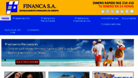 What Financa.es website looked like in 2017 (6 years ago)