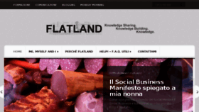 What Flatland.it website looked like in 2017 (6 years ago)