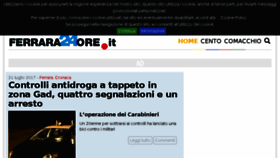 What Ferrara24ore.it website looked like in 2017 (6 years ago)