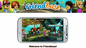 What Friendbase.com website looked like in 2017 (6 years ago)