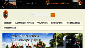 What Fietsenraf.be website looked like in 2017 (6 years ago)