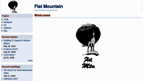 What Flatmtn.com website looked like in 2017 (6 years ago)