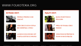 What Folkoteka.com website looked like in 2017 (6 years ago)