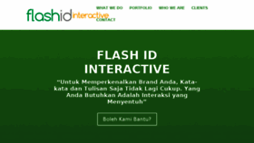 What Flashidinteractive.com website looked like in 2017 (6 years ago)