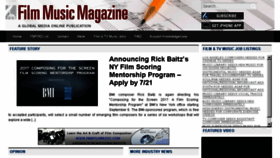 What Filmmusicmag.com website looked like in 2017 (6 years ago)