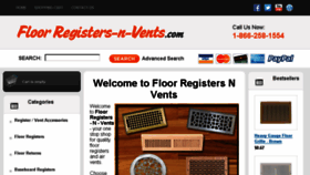 What Floorregisters-n-vents.com website looked like in 2017 (6 years ago)