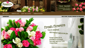 What Flowerfete.co.uk website looked like in 2017 (6 years ago)