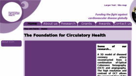 What Ffch.org website looked like in 2017 (6 years ago)