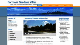 What Formosagardensvillas.com website looked like in 2017 (6 years ago)