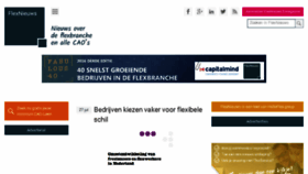 What Flexnieuws.nl website looked like in 2017 (6 years ago)