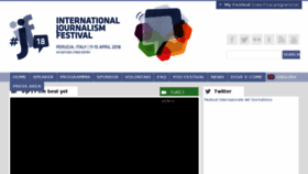 What Festivaldelgiornalismo.com website looked like in 2017 (6 years ago)