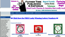 What Fathertimepublishing.com website looked like in 2017 (6 years ago)