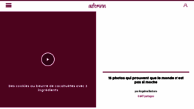 What Famille.aufeminin.com website looked like in 2017 (6 years ago)