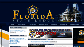 What Floridastatefop.org website looked like in 2017 (6 years ago)