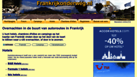 What Frankrijkonderweg.nl website looked like in 2017 (6 years ago)