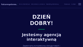 What Futuresystems.pl website looked like in 2017 (6 years ago)
