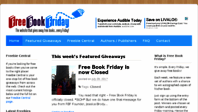 What Freebookfriday.com website looked like in 2017 (6 years ago)
