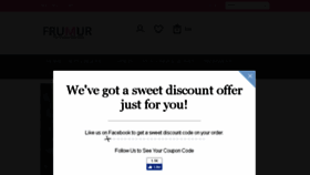 What Frumur.com website looked like in 2017 (6 years ago)
