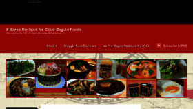 What Findgoodbaguiofoods.com website looked like in 2017 (6 years ago)