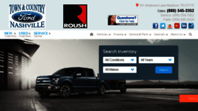 What Fordnashville.com website looked like in 2017 (6 years ago)