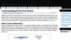 What Fiber-optic-components.com website looked like in 2017 (6 years ago)