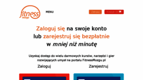 What Fitnessmozgu.pl website looked like in 2017 (6 years ago)
