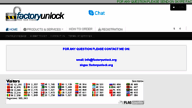 What Factoryunlock.org website looked like in 2017 (6 years ago)