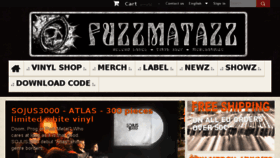 What Fuzzmatazz.com website looked like in 2017 (6 years ago)