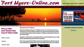 What Fortmyers-online.com website looked like in 2017 (6 years ago)