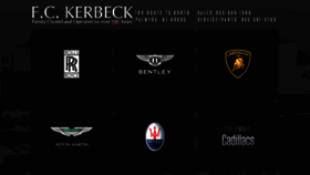 What Fckerbeck.com website looked like in 2017 (6 years ago)