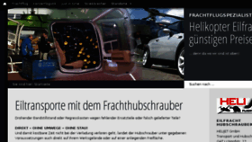 What Frachthubschrauber.de website looked like in 2017 (6 years ago)