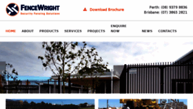 What Fencewright.com.au website looked like in 2017 (6 years ago)