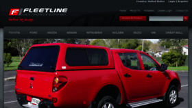 What Fleetline.co.nz website looked like in 2017 (6 years ago)