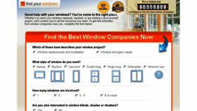 What Findyour-replacementwindows.com website looked like in 2017 (6 years ago)