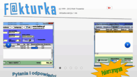 What Fakturka.eu website looked like in 2017 (6 years ago)