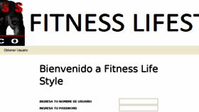 What Fitnesslifestyle.com.mx website looked like in 2017 (6 years ago)