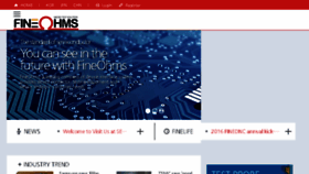 What Fineohms.com website looked like in 2017 (6 years ago)