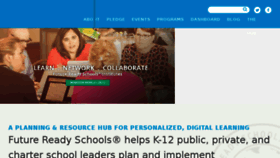 What Futurereadyschools.org website looked like in 2017 (6 years ago)