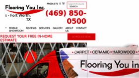 What Flooringyou.com website looked like in 2017 (6 years ago)