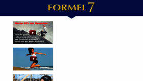 What Formel7.de website looked like in 2017 (6 years ago)