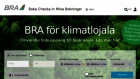 What Flygbra.se website looked like in 2017 (6 years ago)