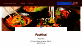What Fastthai-alfortville.fr website looked like in 2017 (6 years ago)