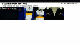 What Fasinfrankvintage.com website looked like in 2017 (6 years ago)