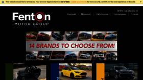 What Fentonmotors.com website looked like in 2017 (6 years ago)